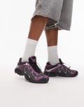 [Salomon] Salomon XT-Whisper Iridescent trainers in purple 43 1/3 PURPLE