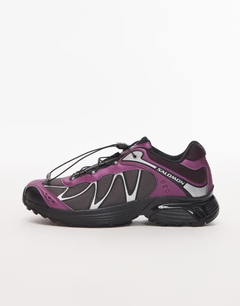 Salomon XT-Whisper Iridescent trainers in purple - view 2