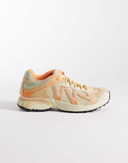 Salomon - XT-Whisper - Sneakers color crema di mandorle e pesca con ricamo, 1 di 5