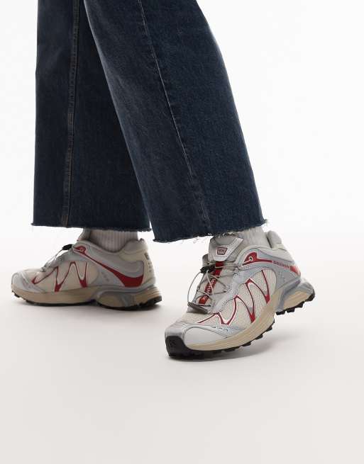 Salomon - XT-Whisper - Sneakers color latte di mandorle e lava