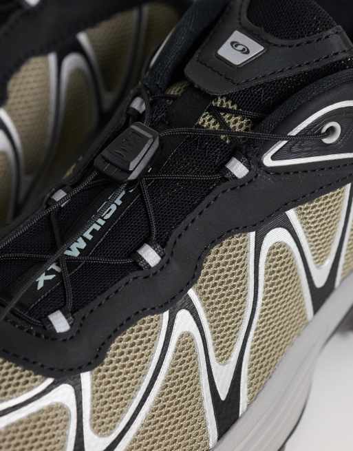 Salomon - XT-WHISPER - Sneakers color salvia argento e nero, 4 di 5