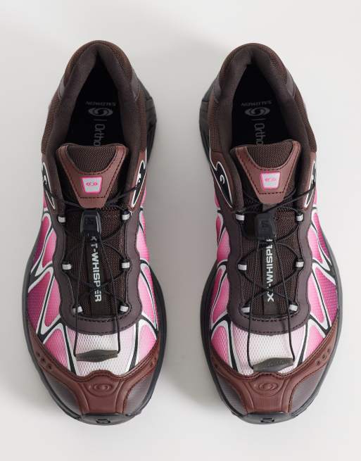 Salomon XT-WHISPER sneakers i sort og pink yarrow, 3 af 5