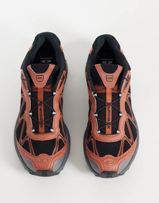 Salomon XT-WHISPER sneakers in zwart en arabia, 2 van 5