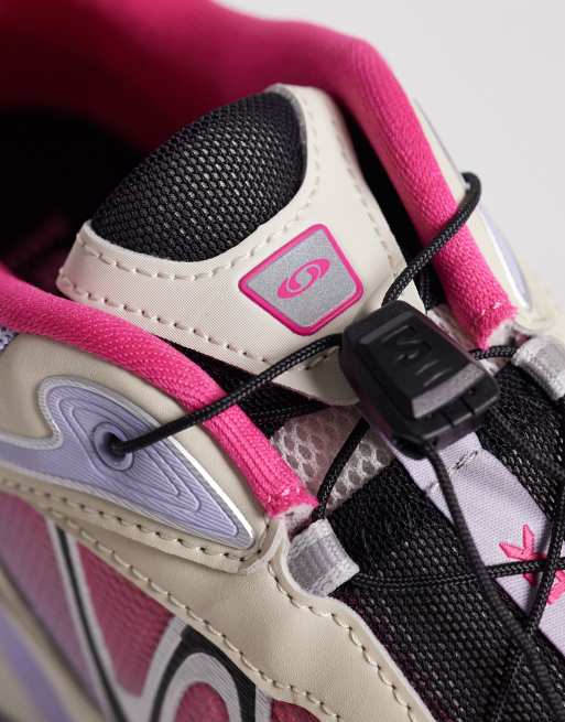 Salomon XT-Whisper trainers in cosmic sky and pink, 5 of 5