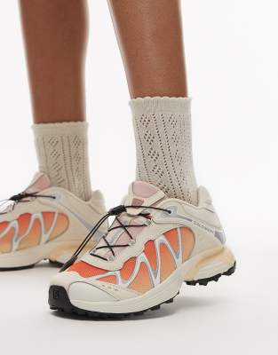 Salomon - XT-Whisper - Baskets - Blanc cassé et orange
