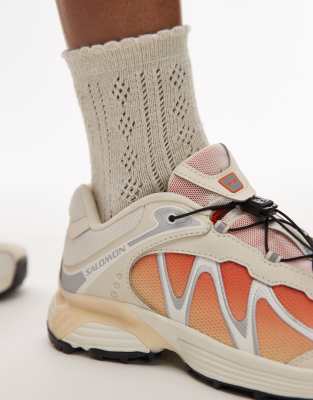Salomon - XT-Whisper - Baskets - Blanc cassé et orange