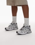 [Salomon] Salomon XT-Whisper trainers in white and silver 37 1/3 WHITE