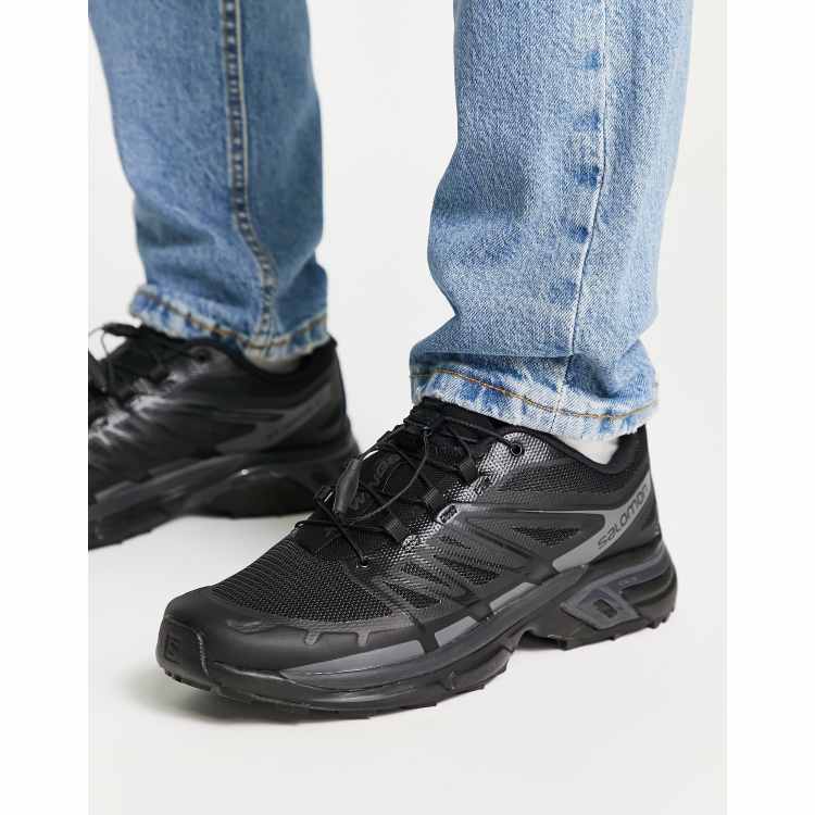 Salomon XT-WINGS 2 unisex trainers in black | ASOS
