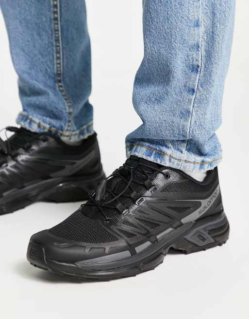 Salomon XT-WINGS 2 unisex trainers in black | ASOS