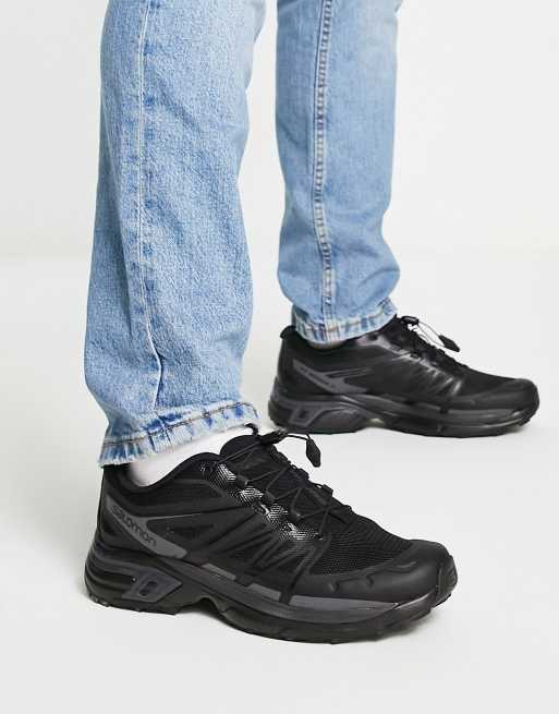 Salomon XT WINGS 2 unisex trainers in black ASOS