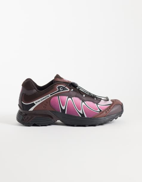Salomon - zapatillas de deporte XT-WHISPER en negro y rosa milenrama - view 1