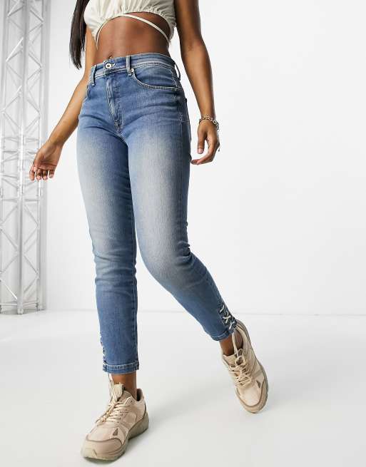 Salsa High Waisted Secret Glamour Shaping Jeans ASOS