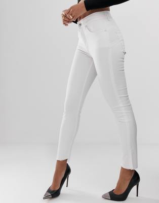 Salsa sculpting push up skinny jeans-White