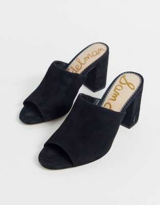 sam edelman block heel mule