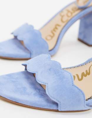 sam edelman light blue heels