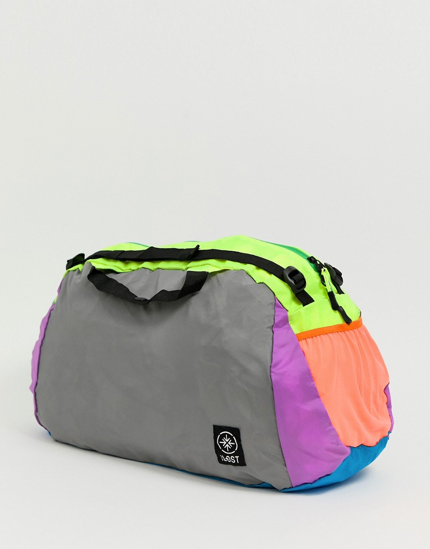 Sammenklappelig duffelbag fra Lost-Multifarvet