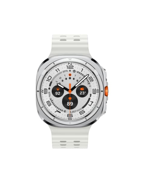 Samsung Galaxy watch ultra 47mm lte titanium white in white - view 1