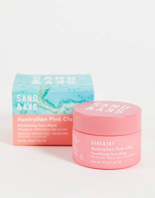 Sand & Sky Australian Pink Clay Porefining Face Mask 30g