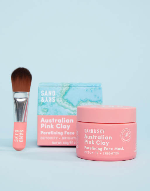 Sand & Sky Australian Pink Clay Porefining Face Mask ASOS