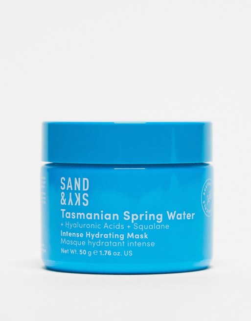 Sand & Sky – Tasmanian Spring Water – Intensywnie nawilżająca maseczka, 50 g
