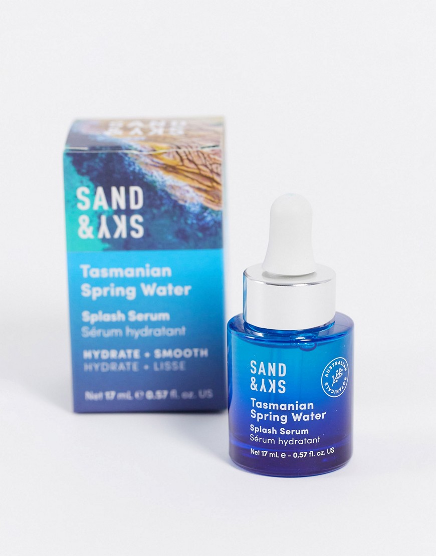 Sand & Sky Tasmanian Spring Water Splash Serum 17ml-No colour