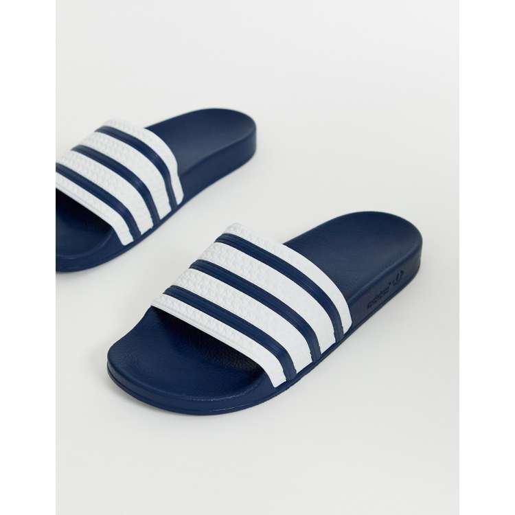 Sandália adidas outlet originals adilette azul