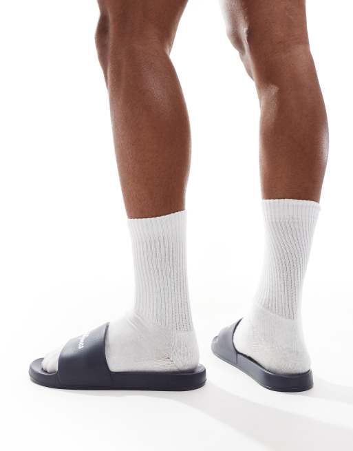 Sandalias azul marino con logo de Jack & Jones , 4 de 4