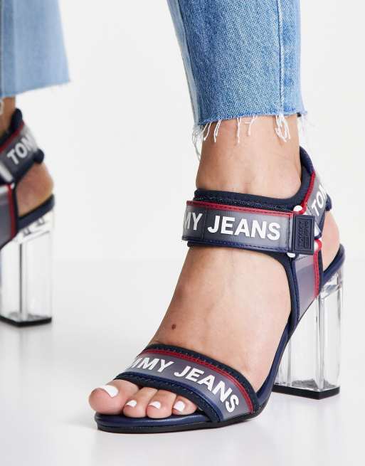 Sandalias tacon 2024 tommy hilfiger