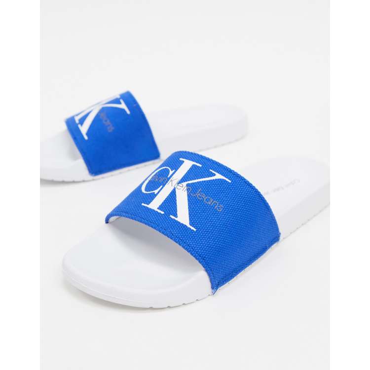 Sandalias discount azul klein