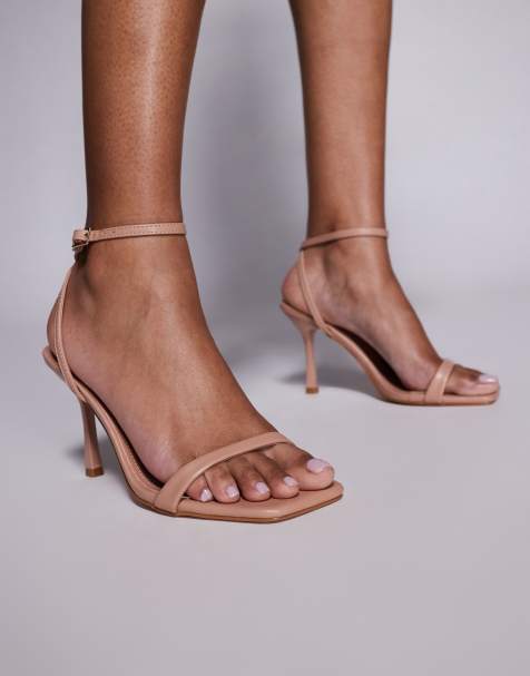 Sandalias beis minimalistas Marnie de Simmi London - view 1