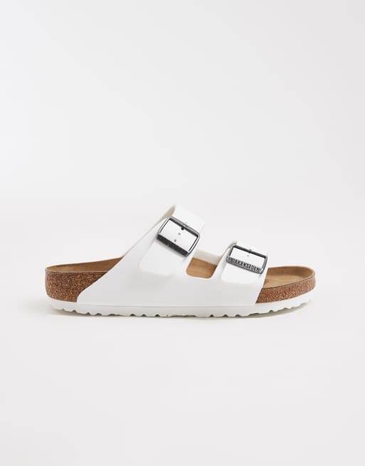Sandalias blancas Arizona Birko-Flor de Birkenstock, 2 de 4