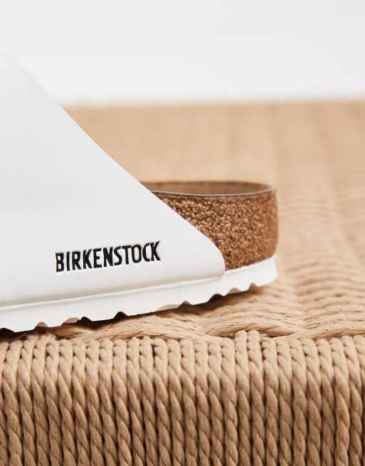 Sandalias blancas Arizona Birko-Flor de Birkenstock, 3 de 4