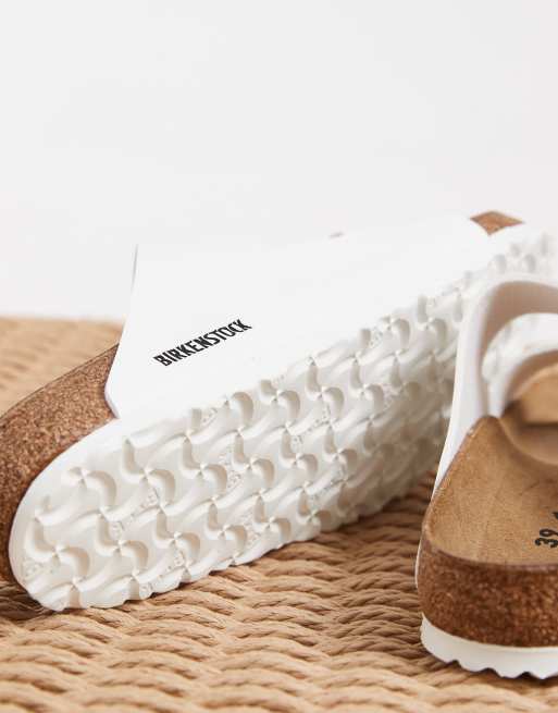Sandalias blancas Arizona Birko-Flor de Birkenstock, 4 de 4