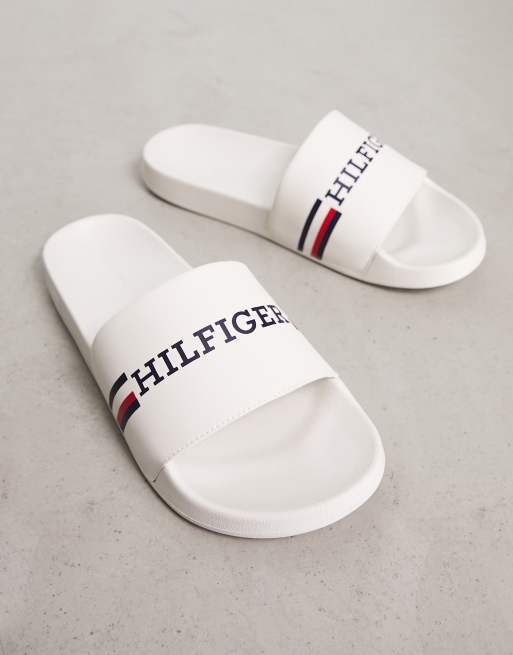 Sandalias blancas 2025 tommy hilfiger