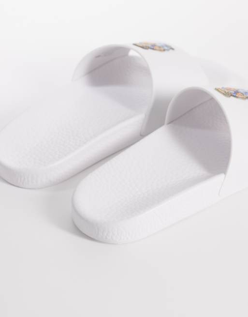 Sandalias blancas con logo de Polo Ralph Lauren , 4 de 4