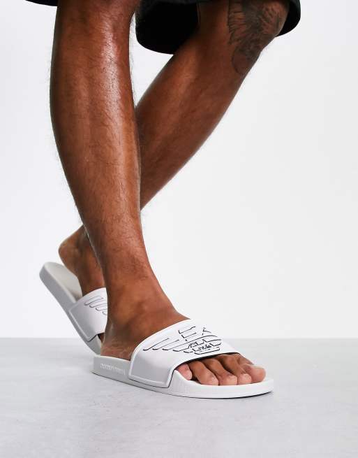 Sandalias con logo grande de Armani | ASOS