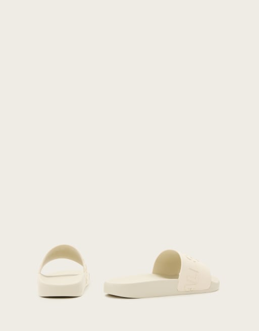 Sandalias blancas de goma Biggy de AllSaints, 3 de 4