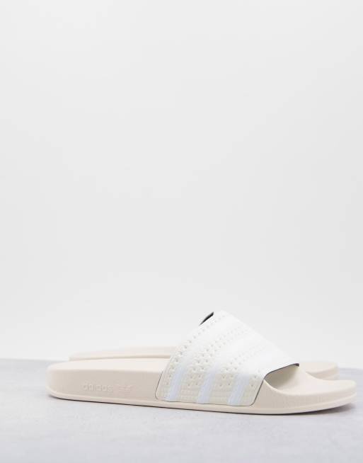 Sandalias blanco maravilloso Adilette de adidas Originals