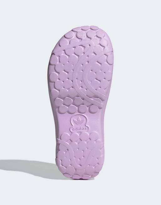 Sandalias blanco nube y gris dos Adifom Stan de adidas Originals