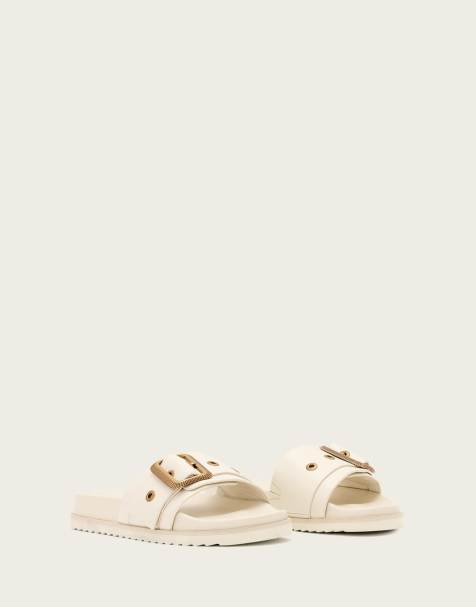 Sandalias blanco yeso de estilo wéstern Ellie de AllSaints - view 1