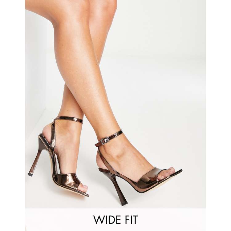 Sandalias color bronce clearance