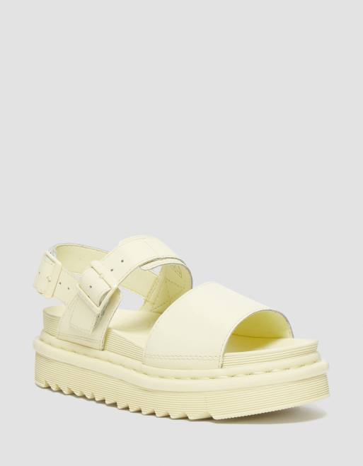 Sandalias color crema con diseño toile Voss de Dr Martens