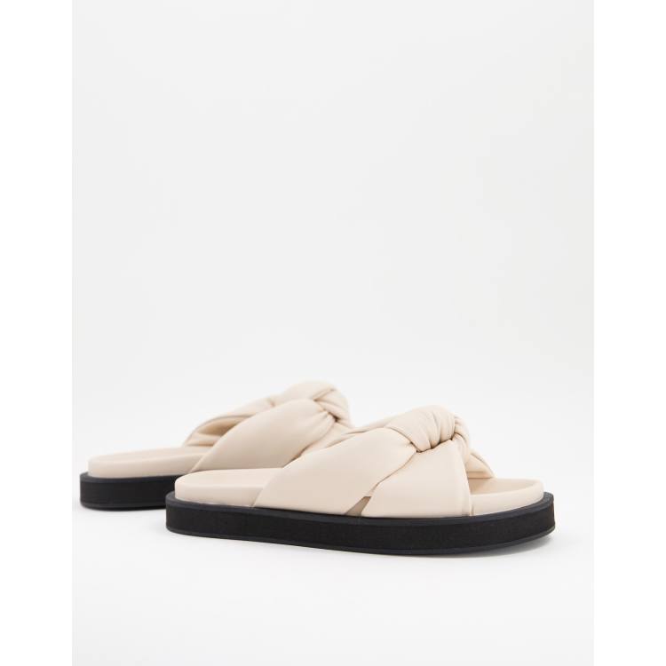 Sandalias acolchadas mango top