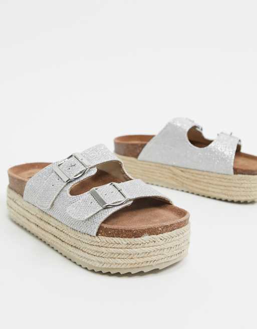 Sandalias plataforma esparto discount xti