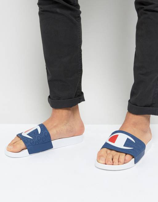 Sandalias con logo grande de Champion ASOS