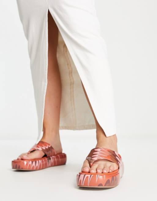 Sandalias de plataforma retro hot sale