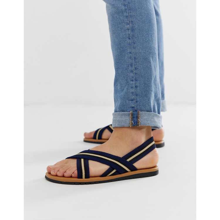 Sandalias con tiras el sticas de ASOS DESIGN ASOS