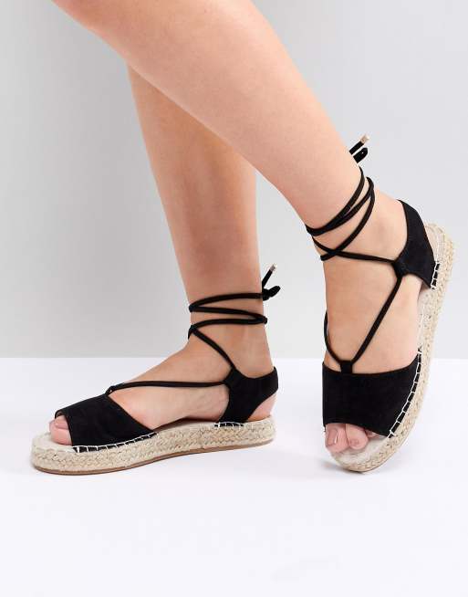 Sandalias de esparto anudadas en ON de ASOS | ASOS