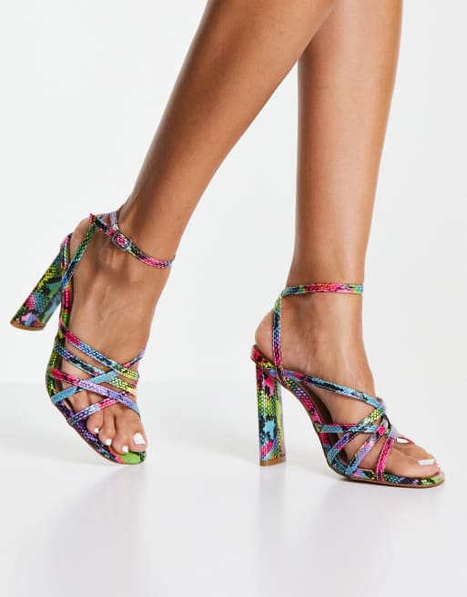 Sandalias discount multicolor fiesta