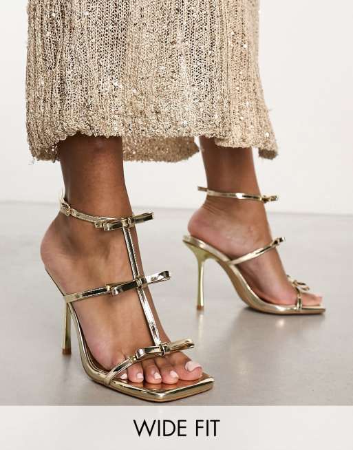 Jimmy choo sandalias online doradas